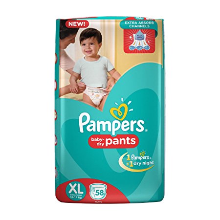 pampers baby dry xl